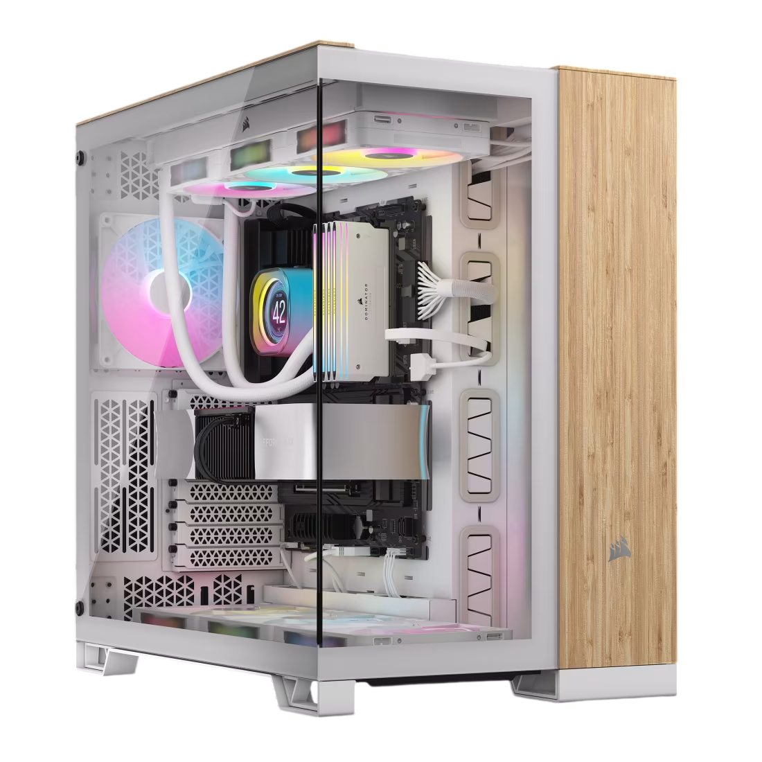 Technicien AMCN Informatique assemblant un PC sur mesure